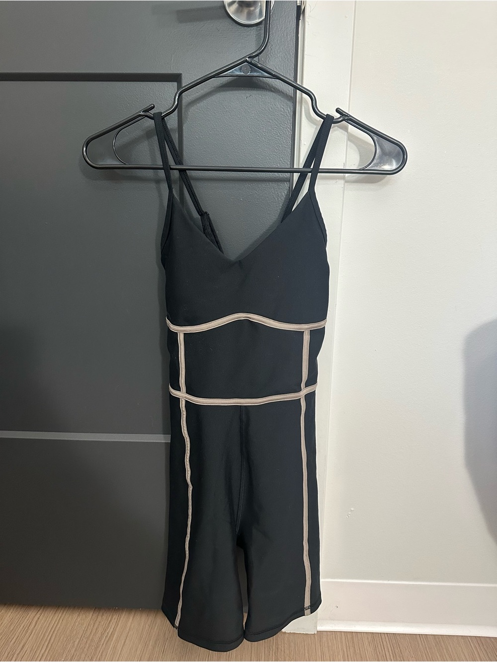 Abercrombie YPB yoga shorts onesie